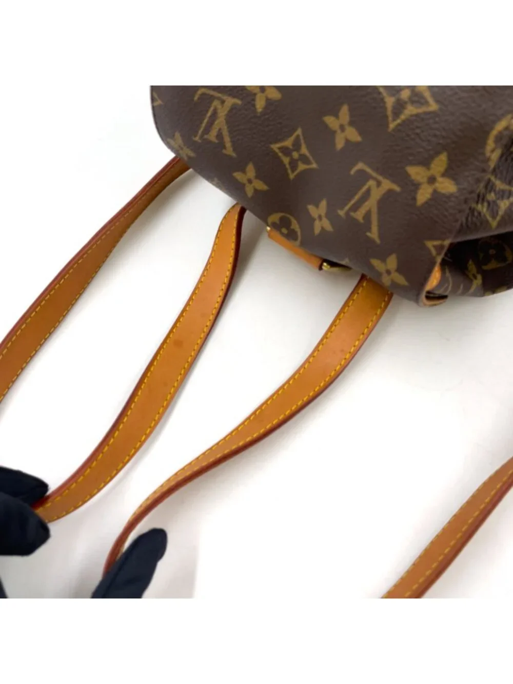 Louis Vuitton Montsouris MM Monogram Leather Backpack